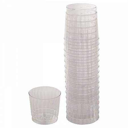 Classicware Tumblers, Rocks Glass, 9 oz, Plastic, Clear, 16/Bag, 15 Bag/Carton (RSCCR91516)