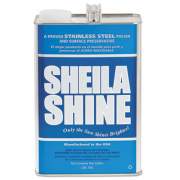 Sheila Shine STAINLESS STEEL CLEANER AND POLISH, 1 GAL CAN, 4/CARTON (SSCA128CT)