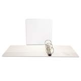 Universal Deluxe Easy-to-Open Round-Ring View Binder, 3 Rings, 3" Capacity, 11 x 8.5, White (30774)