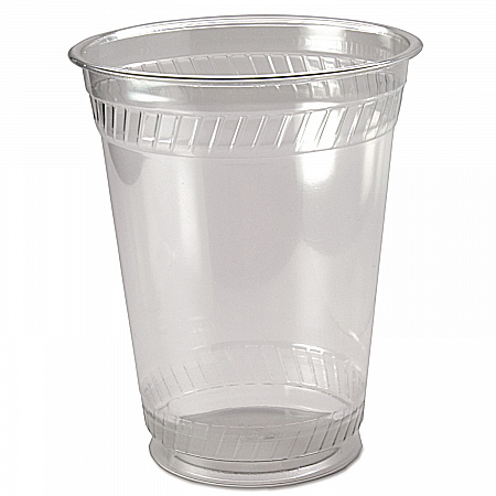 Kal-Clear PET Cold Drink Cups, 16 oz to 18 oz, Plastic, Clear, 50/Sleeve, 20 Sleeves/Carton (KC16S)