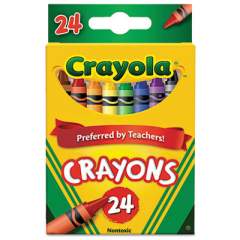 Crayola Classic Color Crayons, Peggable Retail Pack, 24 Colors/Pack (523024)