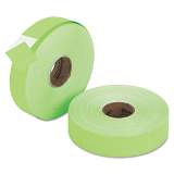 Monarch ONE-LINE LABELS FOR PRICEMARKER 1156, 0.75 X 1.25, FLUORESCENT GREEN, 1,000/ROLL, 2 ROLLS/PACK (925562)