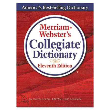 Merriam Webster Merriam-Websters Collegiate Dictionary, 11th Edition, Hardcover, 1,664 Pages (8095)