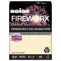 Boise FIREWORX Premium Multi-Use Paper, 20lb, 8.5 x 11, Flashing Ivory, 500/Ream (MP2201IY)