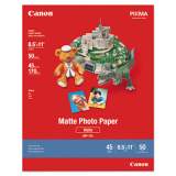 Canon Photo Paper Plus, 8.5 mil, 8.5 x 11, Matte White, 50/Pack (7981A004)