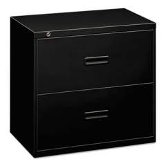 HON 400 Series Lateral File, 2 Legal/Letter-Size File Drawers, Black, 36" x 18" x 28" (482LP)