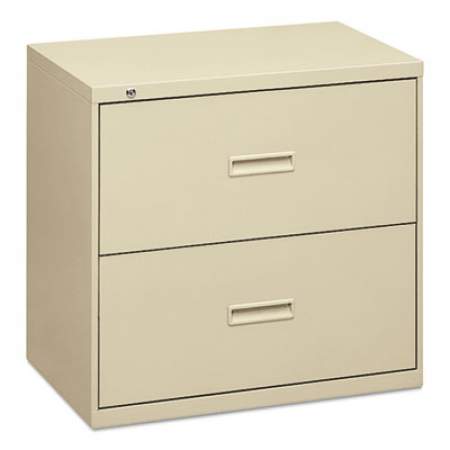 HON 400 Series Lateral File, 2 Legal/Letter-Size File Drawers, Putty, 36" x 18" x 28" (482LL)