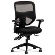 HON VL532 Mesh High-Back Task Chair, Supports Up to 250 lb, 17" to 20.5" Seat Height, Black (VL532MM10)