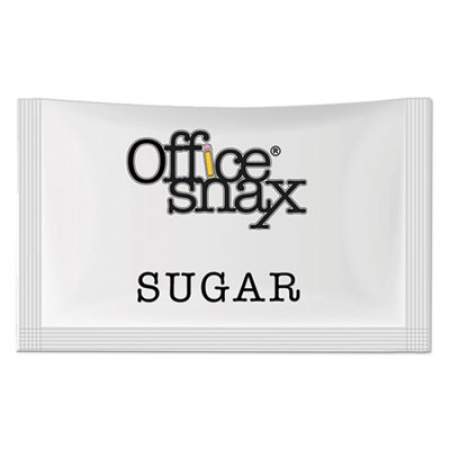 Office Snax Premeasured Single-Serve Sugar Packets, 1200/Carton (00021)