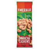 Emerald Snack Nuts, Sriracha Cashews, 1.25 oz Tube, 12/Box (93917)