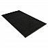 Platinum Series Walk-Off Indoor Wiper Mat, Rectangular, Black Carpeted Surface, 36