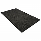 Golden Series Dual Rib Indoor Wiper Mats, Rectangular, Brown Carpeted Surface, 36" x 60" (64030520)