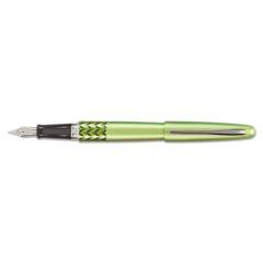 Pilot MR Retro Pop Collection Fountain Pen, Fine 0.7 mm, Black Ink, Green (91431)