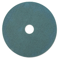 Ultra High-Speed Floor Burnishing Pads 3100, 27.25" Diameter, Aqua, 5/Carton (20379)