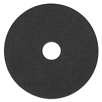 Low-Speed Stripper Floor Pad 7200, 23" Diameter, Black, 5/Carton (08385)