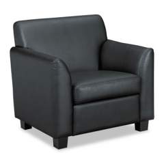 HON Circulate Reception Seating Club Chair, 33" x 28.75" x 32", Black (VL871SB11)