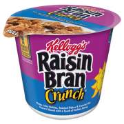 Kellogg's Breakfast Cereal, Raisin Bran Crunch, Single-Serve 2.8 oz Cup, 6/Box (01474)