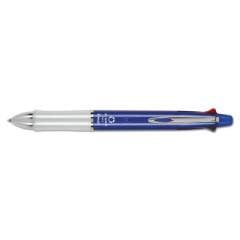Pilot Dr. Grip 4 + 1 Multi-Color Ballpoint Pen/Pencil, Retractable, 0.7 mm Pen/0.5 mm Pencil, Black/Blue/Green/Red Ink, Blue Barrel (36221)