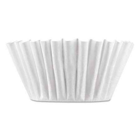 BUNN Coffee Filters, 8 to 12 Cup Size, Flat Bottom, 100/Pack, 12 Packs/Carton (BCF100BCT)