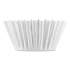 BUNN Coffee Filters, 8 to 12 Cup Size, Flat Bottom, 100/Pack (BCF100B)