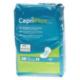Medline Capri Plus Bladder Control Pads, Regular, 5.5" x 10.5", 28/Pack (BCPE01)