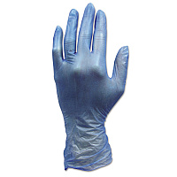 ProWorks Industrial Grade Disposable Vinyl Gloves, Powder-Free, Medium, 4 mil Thick, 9" Long, Blue, 100/Box, 10 Boxes/Carton (GLV144FM)