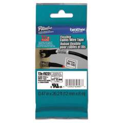 Brother P-Touch TZEFX231CS TZe Flexible ID Laminated Labeling Tape