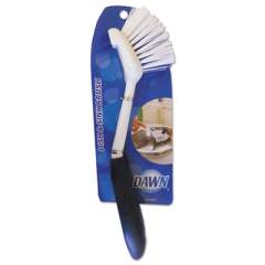 Dawn Dish and Sink Brush, Plastic, 8" Handle, 1 1/2" Bristles, Blue, 3/Pack (235083)