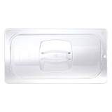 Rubbermaid Commercial Cold Food Pan Covers, 1/2-Size, 10.38 x 12.8, Clear (128P23CLE)