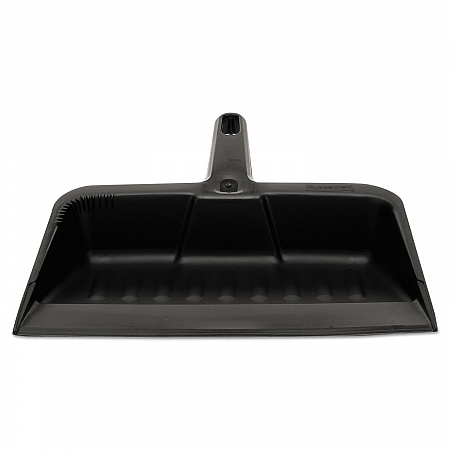 Heavy-Duty Dustpan, 8.25 x 12.25 , Polypropylene, Charcoal (2005CHA)
