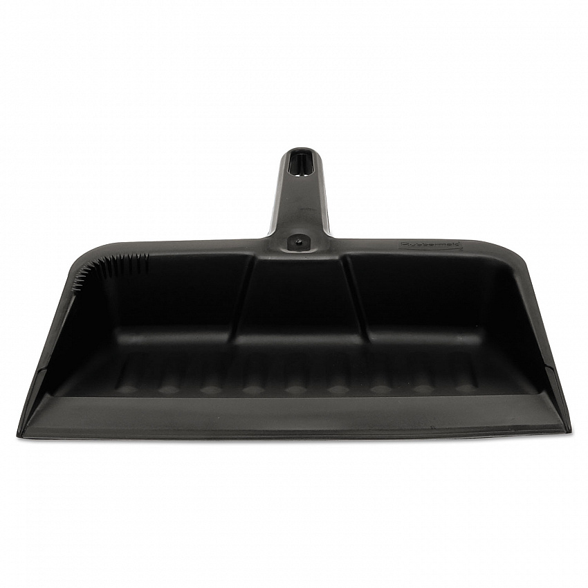 Heavy-Duty Dustpan, 8.25 x 12.25 , Polypropylene, Charcoal (2005CHA)
