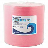 Hydrospun Wipers, 12 x 12, Red, 475/Roll (P080JPR)