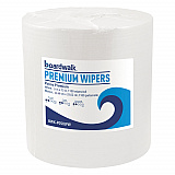 Hydrospun Wipers, 9 x 13, White, 1,100/Roll (P050JPW)