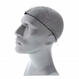 Lightweight Latex-Free Hairnets, Nylon, 28", Black, 144/Box, 20 Boxes/Carton (RPH144LTBK28)