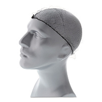 Lightweight Latex-Free Hairnets, Nylon, 28", Black, 144/Box, 20 Boxes/Carton (RPH144LTBK28)
