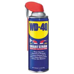 WD-40 Smart Straw Spray Lubricant, 12 Oz Aerosol Can, 12/carton (490057CT)