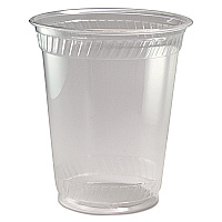 Kal-Clear PET Cold Drink Cups, Squat, 12 oz to 14 oz, Plastic, Clear, 50/Sleeve, 20 Sleeves/Carton (KC1214)