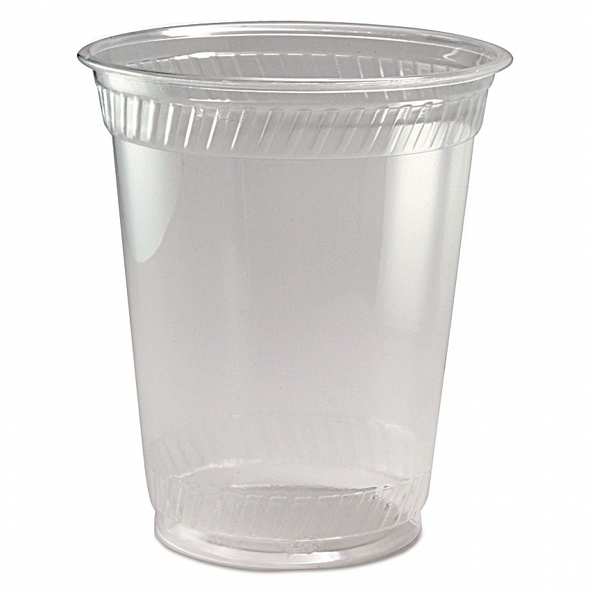 Kal-Clear PET Cold Drink Cups, Squat, 12 oz to 14 oz, Plastic, Clear, 50/Sleeve, 20 Sleeves/Carton (KC1214)