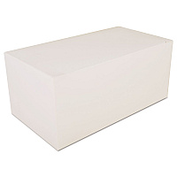 Carryout Boxes, 9 x 5 x 4, White, Paper, 250/Carton (2757)
