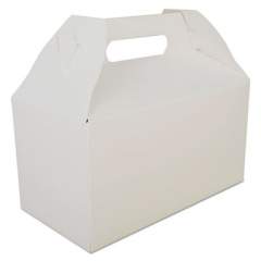 SCT Carryout Barn Boxes, 9 1/2 X 5 X 5, White, 125/carton (2707)