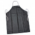 8415006345023, SKILCRAFT Laboratory Apron, Rubber/Aluminum/Nylon, 35 x 45, One Size Fits Most, Black (6345023)