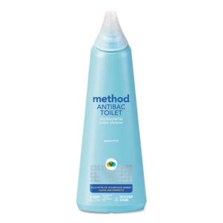 Method Antibacterial Toilet Cleaner, Spearmint, 24 oz Bottle, 6/Carton (01221CT)