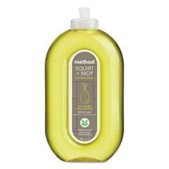 Method Squirt + Mop Hard Floor Cleaner, 25 oz Spray Bottle, Lemon Ginger, 6/Carton (00563CT)