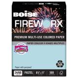 Boise FIREWORX Premium Multi-Use Paper, 24lb, 8.5 x 11, Bottle Rocket Blue, 500/Ream (MP2241BE)