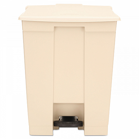 Legacy Step-On Receptacle, 18 gal, Polyethylene, Beige (614500BG)