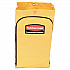 Zippered Vinyl Cleaning Cart Bag for Rubbermaid Commercial 6173-88, 24 gal, 17.25