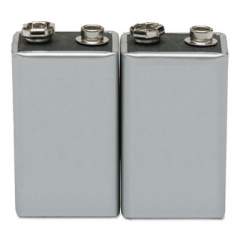 AbilityOne 6135014470949, Alkaline 9V Batteries, 2/Pack