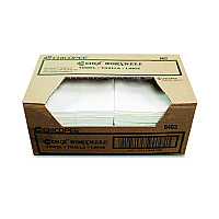 Durawipe Shop Towels, 13 x 15, Flat, White, 300/Carton (8483)