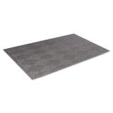 Crown SUPER-SOAKER DIAMOND WITH FABRIC EDGING, 46 X 72, SLATE (S1F046ST)