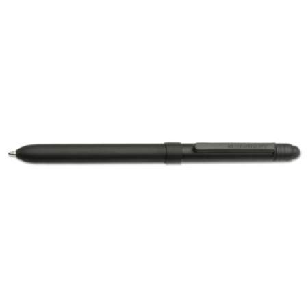 AbilityOne 7520016461095 SKILCRAFT B3 Aviator Multi-Color Ballpoint Pen/Pencil/Stylus, Retractable, 0.5 mm, Black/Red Ink, Black Barrel